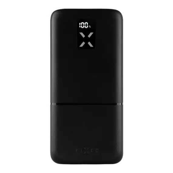 Fixed - Power Bank Zen 30 (FIXZEN-30-BK) - 2x USB, Type-C, 20W, 30000mAh, με οθόνη LCD - Μαύρο