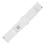 Fixed - Σετ σιλικόνης αθλητικού λουριού 20mm - Samsung Galaxy Watch 4/5/Active 2, Huawei Watch GT 3 (42mm)/GT 3 Pro (43mm) - Λευκό - Image 5