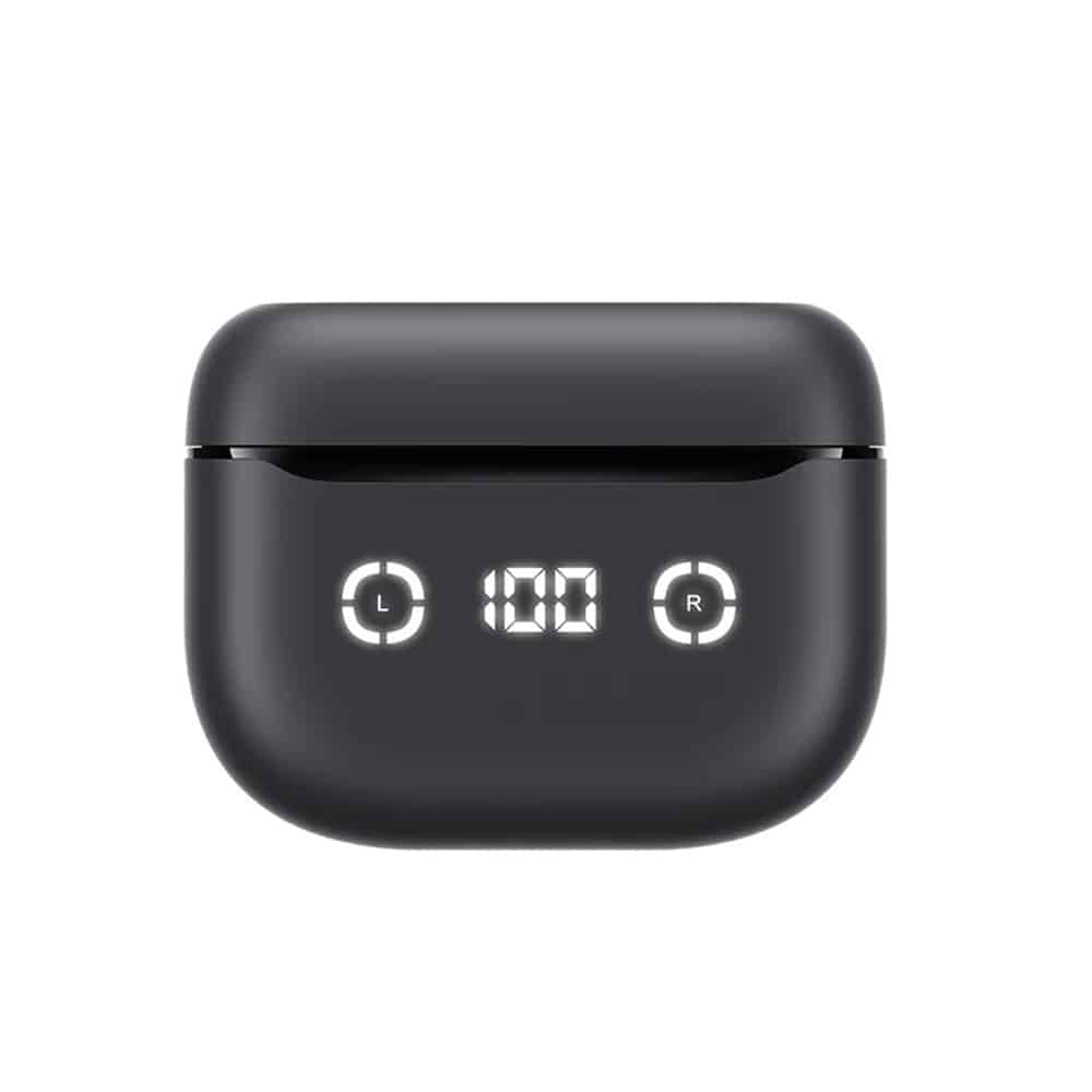 Havit - Ασύρματα ακουστικά (TW984) - Bluetooth 5.4, ANC, Ψηφιακή οθόνη, Αληθινά ασύρματα, Type-C, 420mAh, Havit Life App - Μαύρο - Image 3