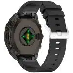 Techsuit - Watchband QuickFit 22mm (W071) - Garmin Fenix 5/5 Plus 6/6 Pro/7/Forerunner 935/945/Approach S60 - Black - Image 4