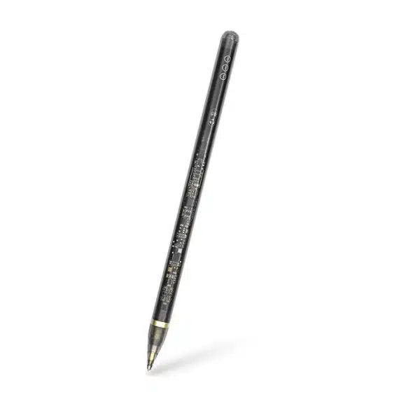Techsuit - Premium Stylus Pen (C10 Pro) - για iPad 2018+, Ψηφιακή Μαγνητική Φόρτιση, Χωρητική - Διαφανές / Μαύρο
