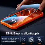Torras - GlassGo Epic Privacy - iPhone 15 Pro - Μαύρο - Image 3