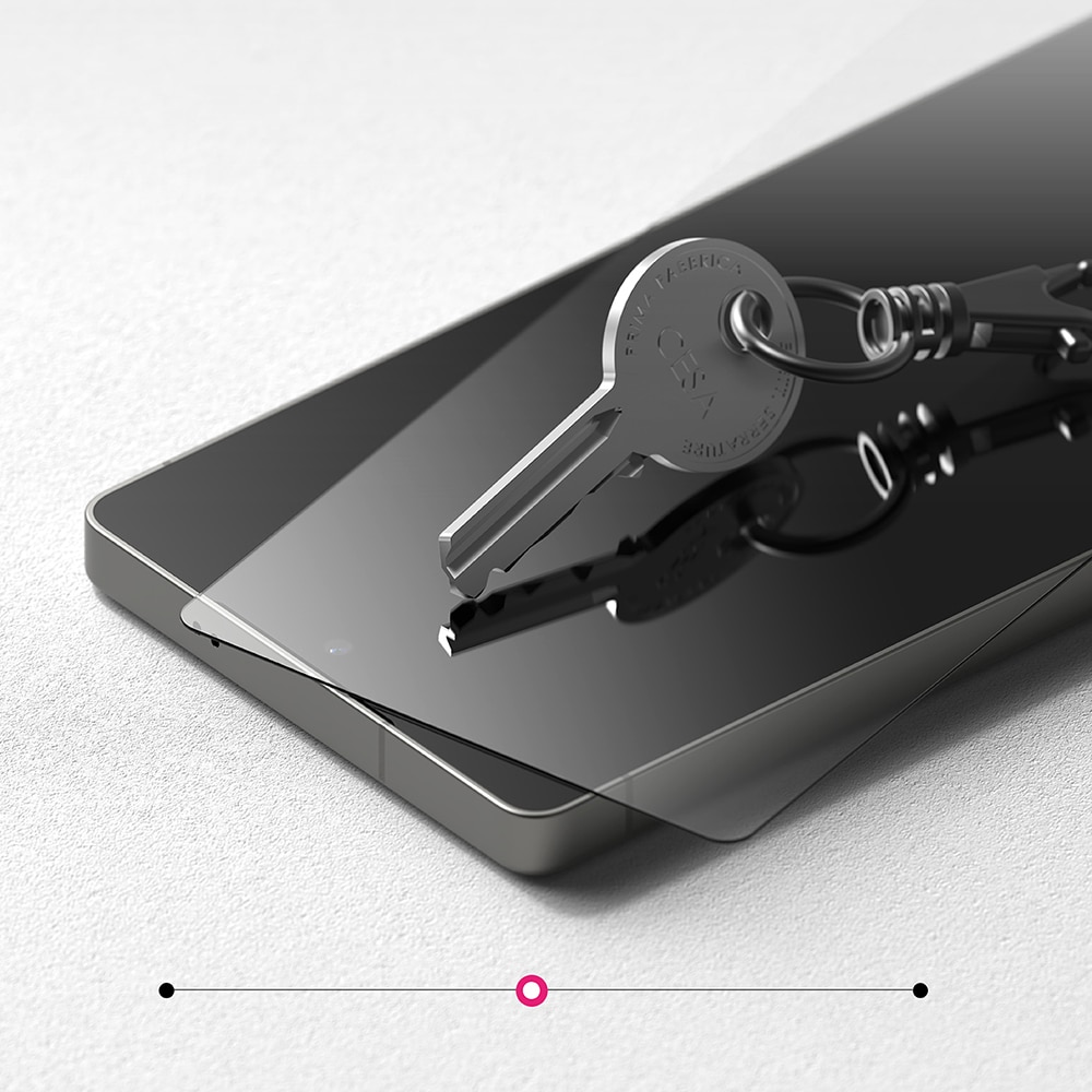 Ringke - Easy Slide προστασία οθόνης από γυαλί (2 τεμάχια) - Samsung Galaxy S25 - Διαφανές - Image 7