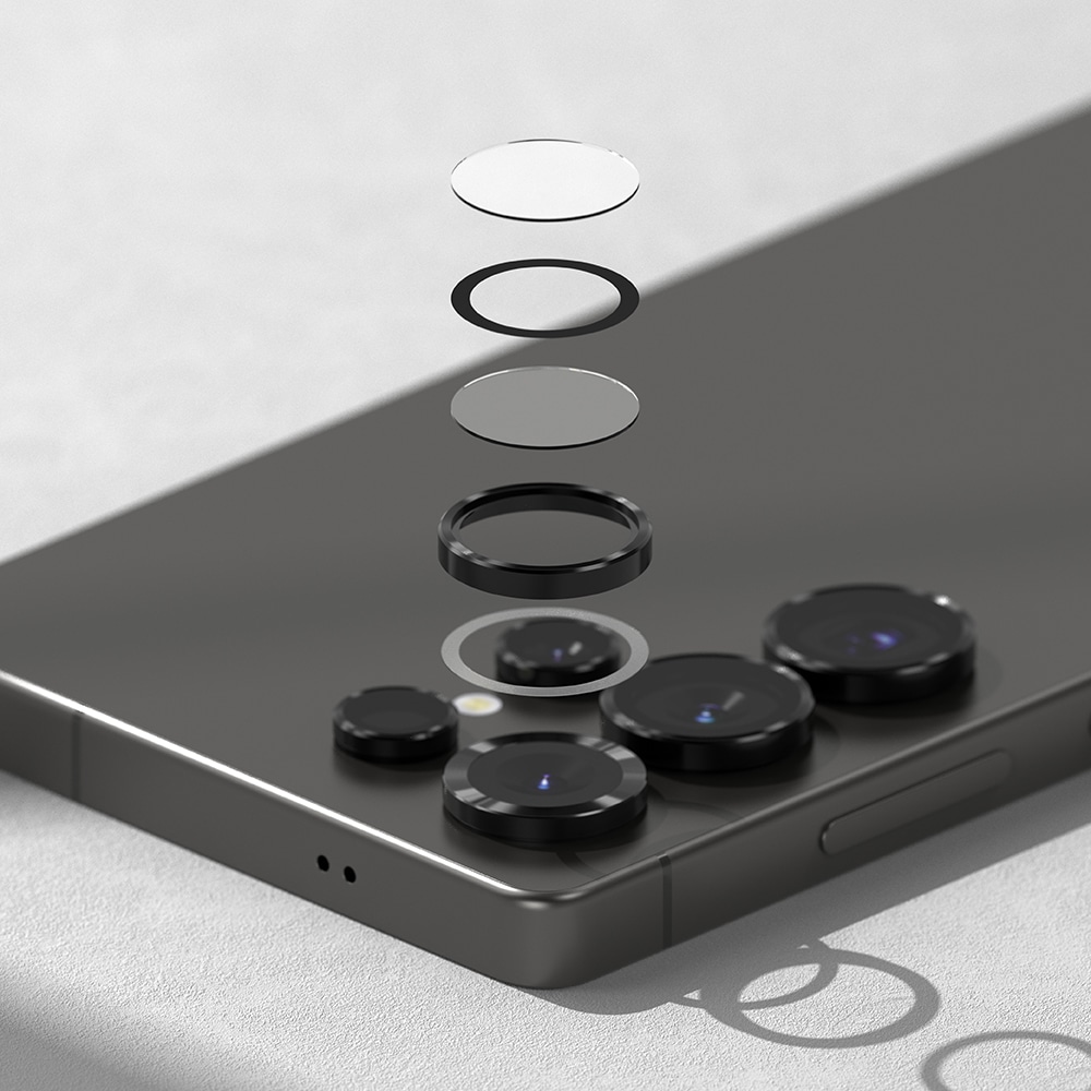 Ringke - Κάμερα Lens Frame Glass - Samsung Galaxy S25 Ultra - Μαύρο - Image 2