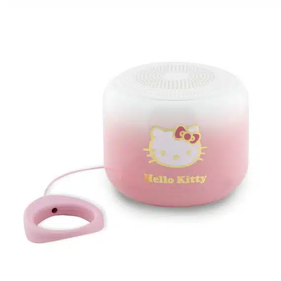 Hello Kitty - Ασύρματο ηχείο Electroplate Gradient (HKWSBT6GKEP) - Type-C, Bluetooth 5.0, 3W, 800mAh - Ροζ