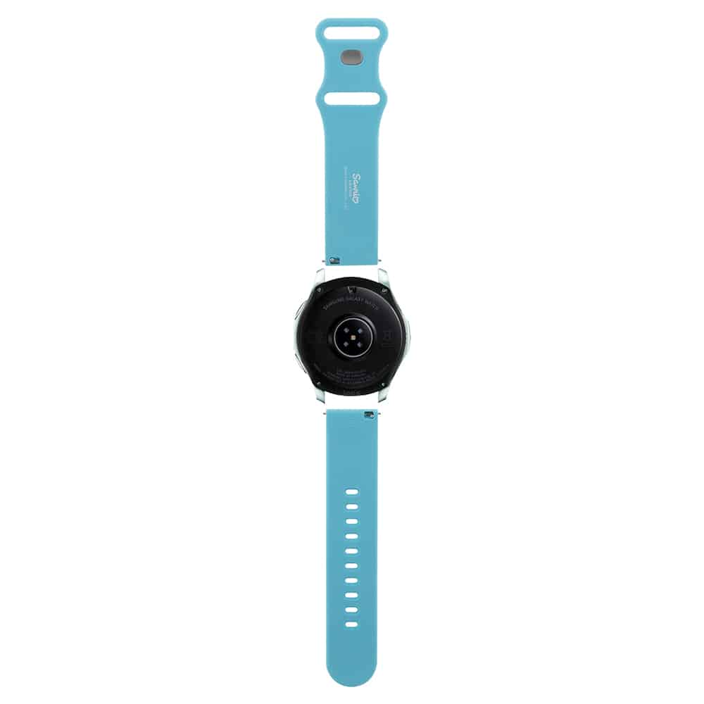 Hello Kitty - Λουράκι σιλικόνης κεφαλής Kitty (HKUWLSCHBLB) - Samsung Watch (46mm)/Watch 3, Huawei Watch GT 2/GT 3 (46mm) - Μπλε - Image 2
