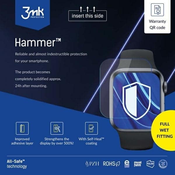 3MK All-In-One Hammer Watch υγρή εγκατάσταση 5 τεμ. - Image 2
