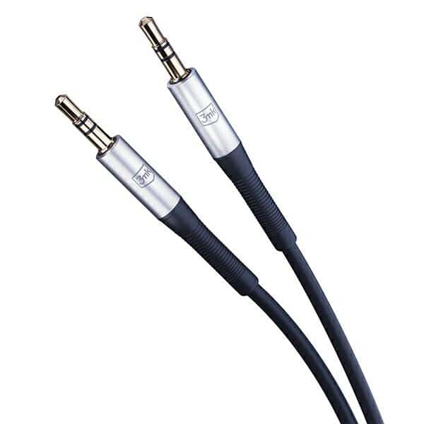 3MK καλώδιο AUX Jack 3,5 mm - Jack 3,5 mm 1m - Image 4