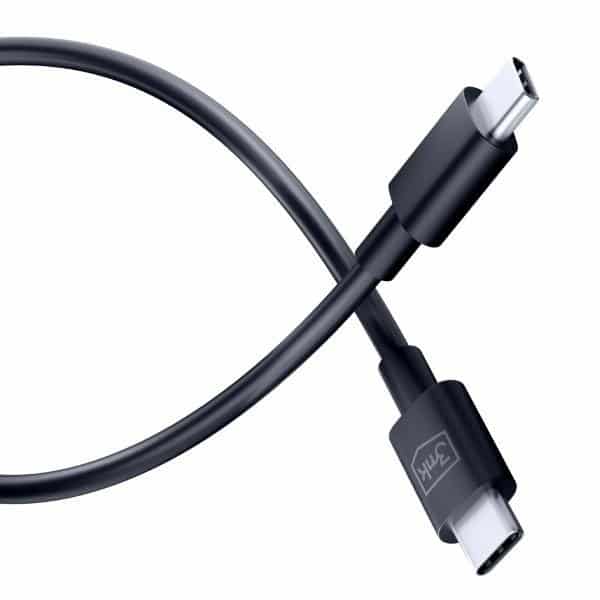 3MK Hyper Καλώδιο USB-C - USB-C 100W 1.2m Μαύρο/Black Καλώδιο - Image 5
