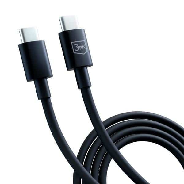 3MK Hyper Καλώδιο USB-C - USB-C 100W 1.2m Μαύρο/Black Καλώδιο - Image 7