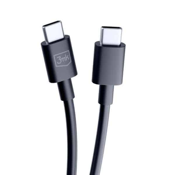 3MK Hyper Καλώδιο USB-C - USB-C 100W 1.2m Μαύρο/Black Καλώδιο - Image 9