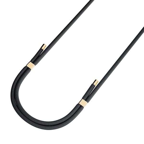 3MK EasyClip Elite μαύρο (χρυσό) λουράκι για τηλέφωνο - Image 10