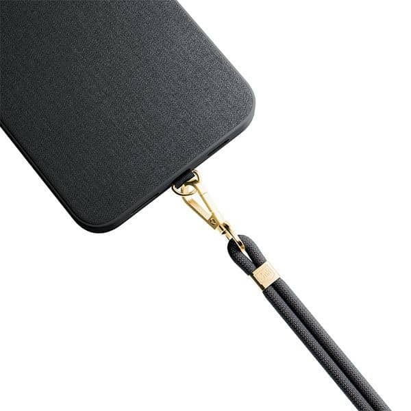 3MK EasyClip Elite μαύρο (χρυσό) λουράκι για τηλέφωνο - Image 14