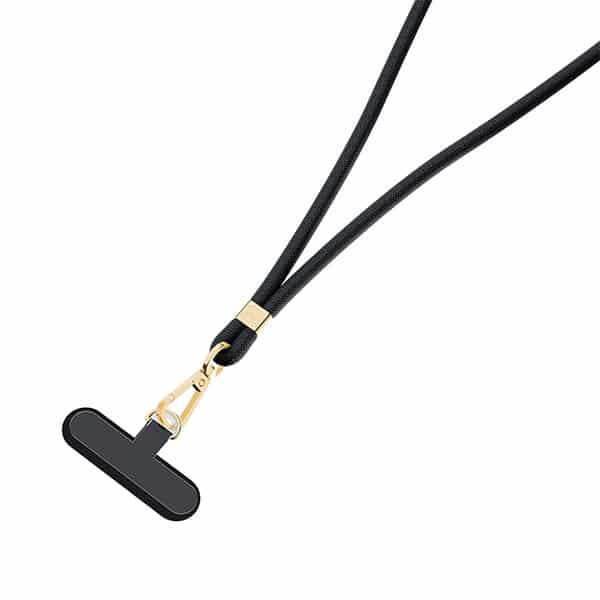 3MK EasyClip Elite μαύρο (χρυσό) λουράκι για τηλέφωνο - Image 6