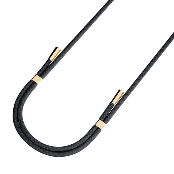 3MK EasyClip μαύρο (χρυσό) λουράκι για τηλέφωνο - Image 12