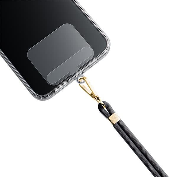 3MK EasyClip μαύρο (χρυσό) λουράκι για τηλέφωνο - Image 2