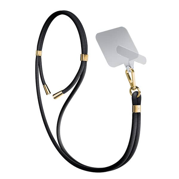 3MK EasyClip μαύρο (χρυσό) λουράκι για τηλέφωνο - Image 7