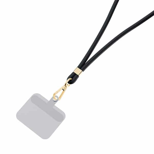 3MK EasyClip μαύρο (χρυσό) λουράκι για τηλέφωνο - Image 8