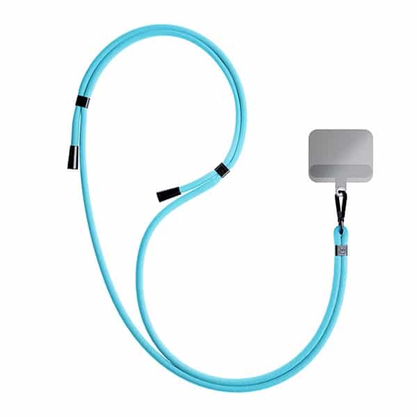 3MK EasyClip ανοιχτό μπλε (μαύρο) λουράκι για τηλέφωνο - Image 6