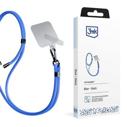 3MK EasyClip μπλε (μαύρο) λουρί για τηλέφωνο