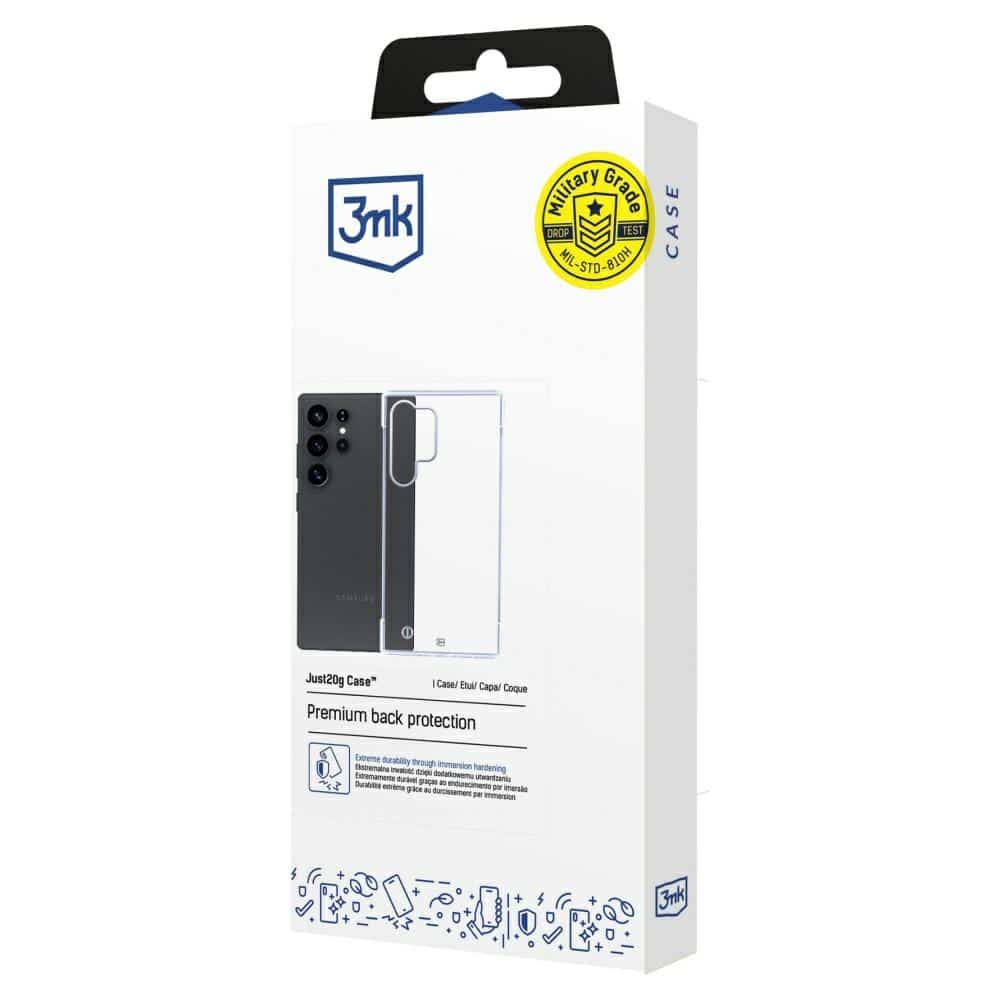 3MK Just20g - θήκη για Samsung Galaxy S25 Ultra - Διάφανο - Image 8