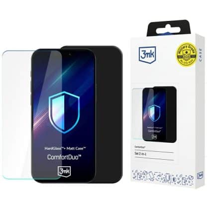 3MK ComfortDuo Matt Black για Samsung Galaxy S25 μαύρο