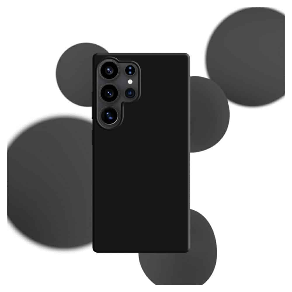 3MK Silicone Case - θήκη για Samsung Galaxy S25 Ultra - Μαύρο - Image 2