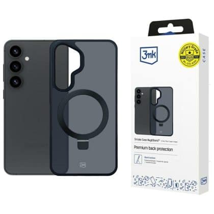 3MK Smoke Case Mag&Stand - θήκη για Samsung Galaxy S25+ - Διάφανο