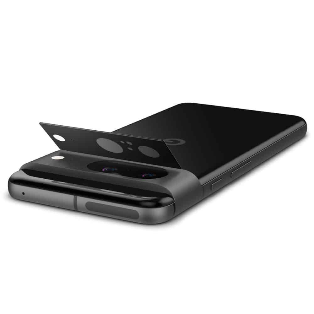 Spigen - Optik.tR EZ Fit γυαλί κάμερας (2 τεμάχια) - Google Pixel 8 - Μαύρο - Image 4