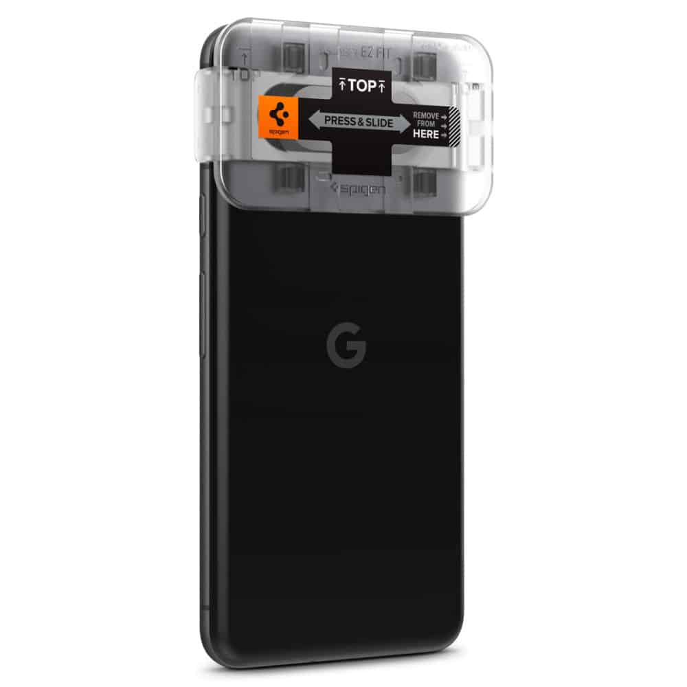 Spigen - Optik.tR EZ Fit γυαλί κάμερας (2 τεμάχια) - Google Pixel 8 - Μαύρο - Image 2