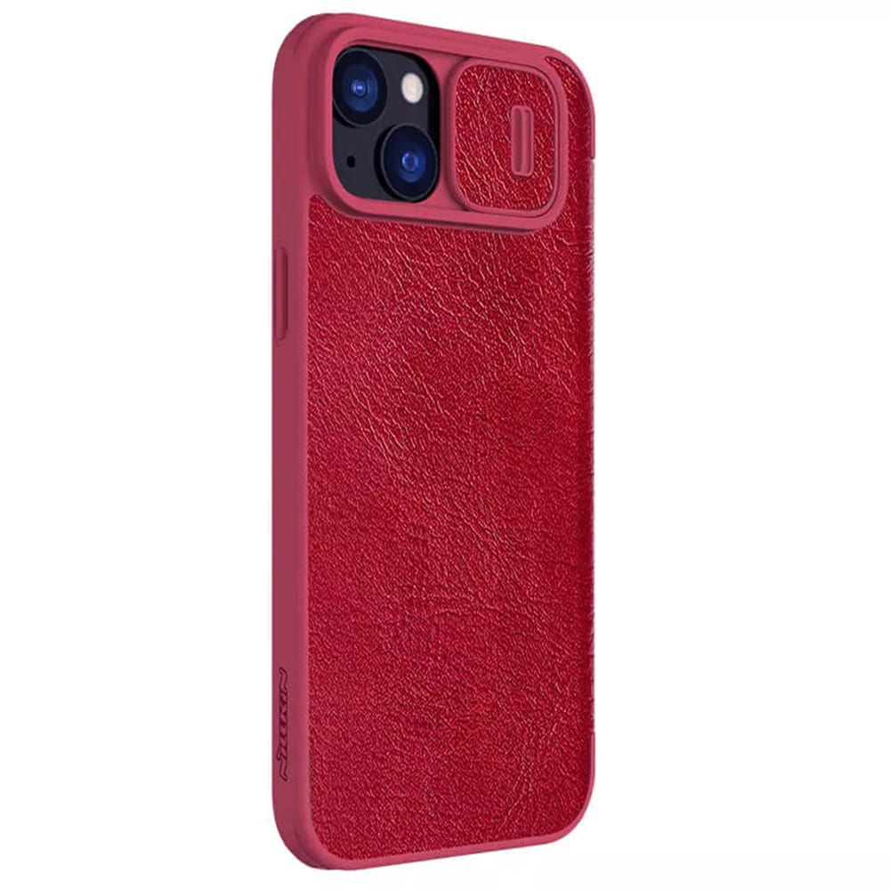 Nillkin Qin - θήκη για Apple iPhone 15 Plus - Κόκκινο - Image 5