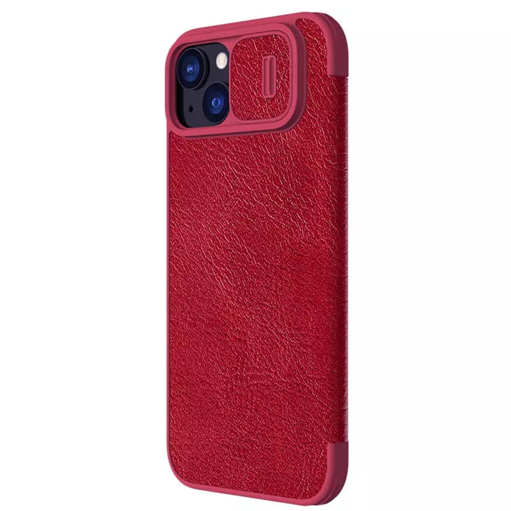 Nillkin Qin - θήκη για Apple iPhone 15 Plus - Κόκκινο - Image 3
