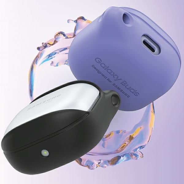 Araree θήκη Bean Sam Galaxy Buds Live / Pro / Fe μαύρο/black AR20-01298E - Image 6
