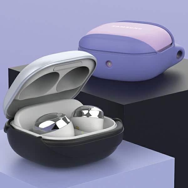Araree θήκη Bean Sam Galaxy Buds Live / Pro / Fe μαύρο/black AR20-01298E - Image 7