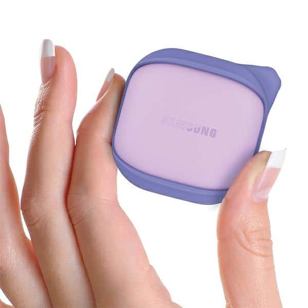 Araree θήκη Bean Sam Galaxy Buds Live / Pro / Fe μωβ/purple AR20-01298F - Image 2