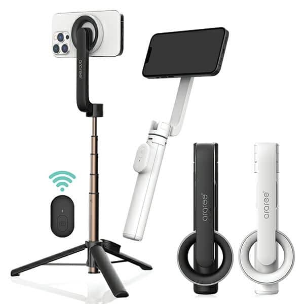 Araree selfie stick Bluetooth Magfie Pod μαύρο/black MagSafe τρίποδο AR60-01727A - Image 2