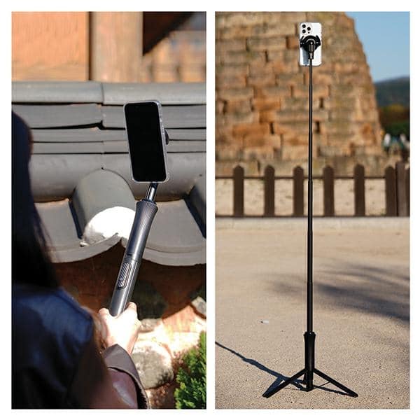 Araree selfie stick Bluetooth Magfie Pod Pro μαύρο/black MagSafe τρίποδο AR60-01909A - Image 11