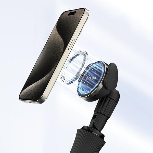 Araree selfie stick Bluetooth Magfie Pod Pro μαύρο/black MagSafe τρίποδο AR60-01909A - Image 5
