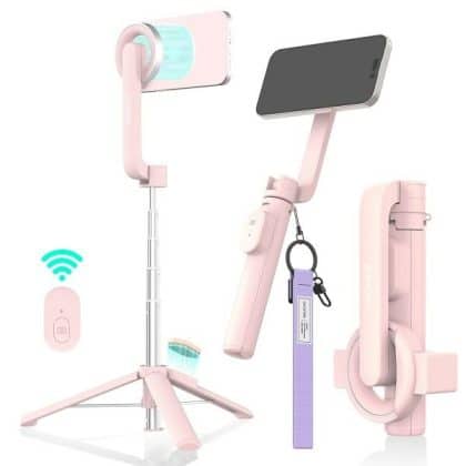 Araree Selfie Stick Bluetooth Magfie Pod τρίποδο MagSafe AR60-01727D ροζ