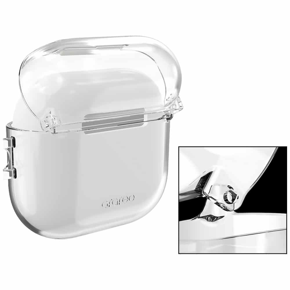 Araree Θήκη Nukin για AirPods 4 διαφανές - Image 2