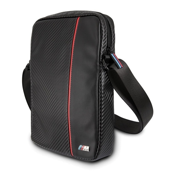 BMW τσάντα BMTB8CAPRBK για tablet 8" μαύρη/black Carbon / Red Stripe - Image 2