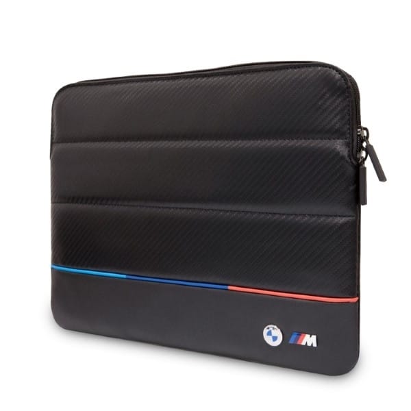 BMW Θήκη BMCS16PUCARTCBK 16" μαύρο/black Carbon Tricolor - Image 2