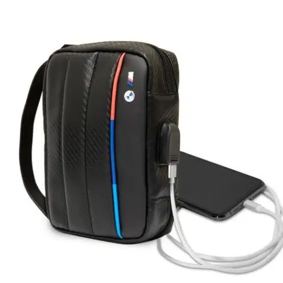 BMW τσάντα BMHBPUCARTCBK οργανωτής μαύρος/black Carbon Tricolor