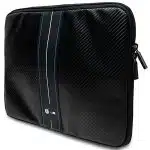 BMW Sleeve BMCS14COMSCAKL 14" μαύρο/black Carbon Blue Stripes - Image 2