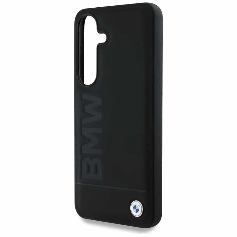 BMW Leather Big Wordmark - θήκη για Samsung Galaxy S25 - Μαύρο - Image 6