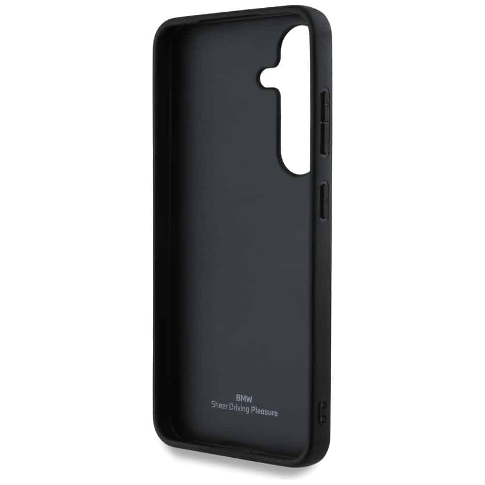 BMW Leather Big Wordmark - θήκη για Samsung Galaxy S25 - Μαύρο - Image 7