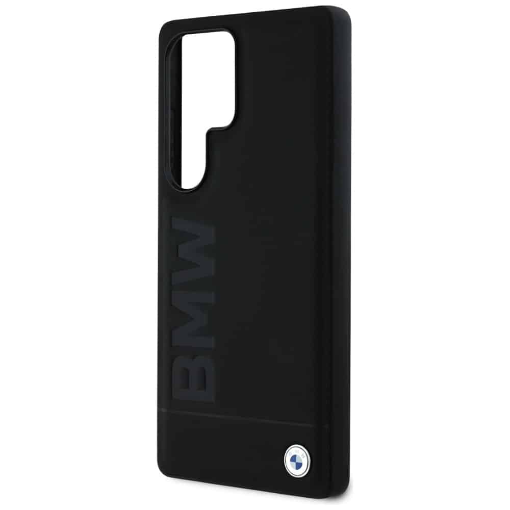 BMW Leather Big Wordmark - θήκη για Samsung Galaxy S25 Ultra - Μαύρο - Image 6