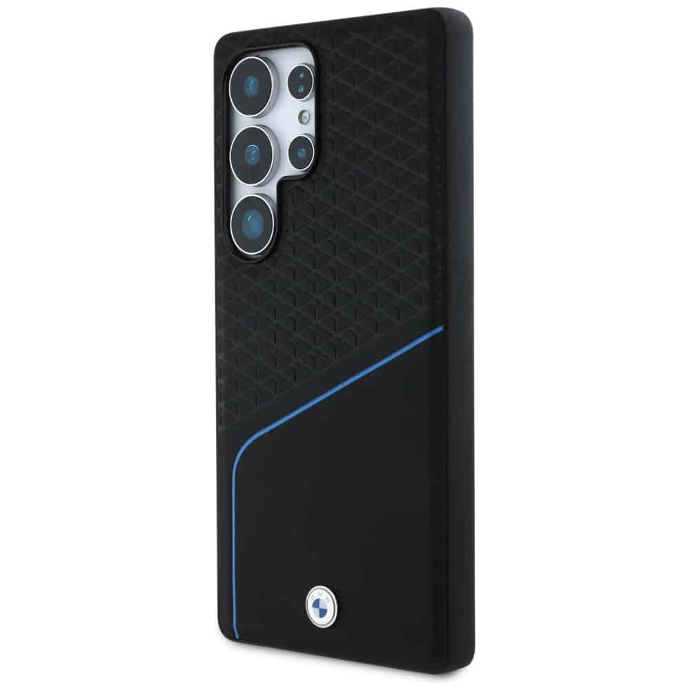 BMW Leather Textured and Smooth MagSafe - θήκη για Samsung Galaxy S25 Ultra - Μαύρο - Image 2