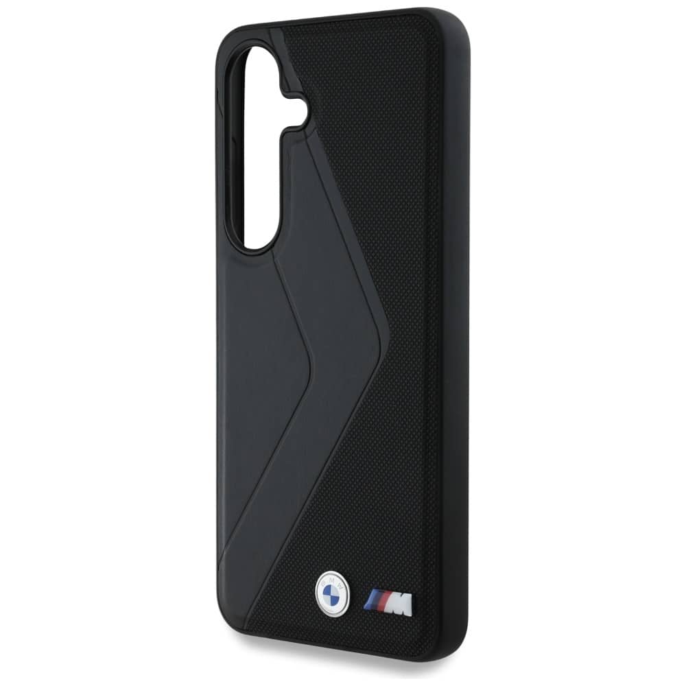 BMW Leather Oversized Stripes MagSafe - θήκη για Samsung Galaxy S25 - Μαύρο - Image 6