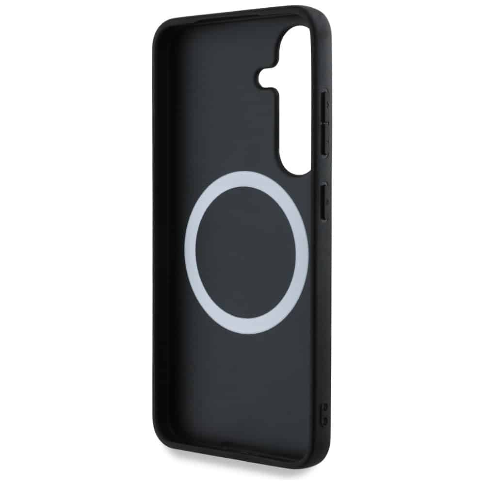 BMW Leather Oversized Stripes MagSafe - θήκη για Samsung Galaxy S25 - Μαύρο - Image 7